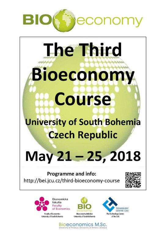 Third Bioeconomy Course 2018 - poster